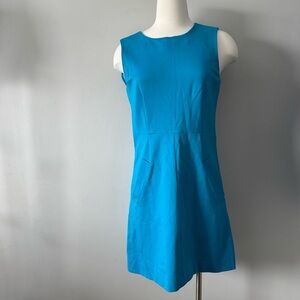 Diane Von Furstenberg Turquoise Mini Dress